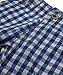 Steiff Baby-Boys Skaterhose 6513505 Checkered Shorts, Blue (Nautical Blue Blue 3009), 0-3 Months (Manufacturer size: 62)