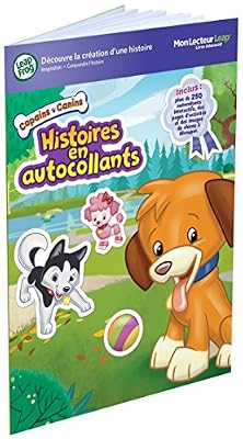Leapfrog - 81225 - Jeu Éducatif - Livre Mon Lecteur Leap/Tag - Mes Copains Canins (Autocollants)