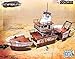 Produktbild Post Apocalypse Colored Miniature Gaming Model Kit 28 mm Stranded Ship Plast
