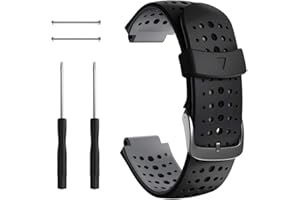 NotoCity Garmin Forerunner 235 Armband, Uhrenarmband Kompatibel mit Forerunner 235/230/220/620/630/735XT, Soft Silikon Ersatzband für Garmin Forerunner 235, Mehrfache Farben