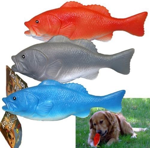 Pet Touch Fish Style Dog Squeaky Toy