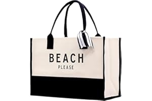 KUOL-KIDS Borsa Mare Donna Tracolla Tote Bag Borse Università Grande Shopper Tela Spalla Viaggios Shopping A Mano Ufficio Bauletto Capiente Personalizzata per Feste Viaggi Picnic