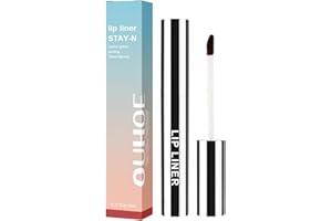 LONGYIER Lip liner rimovibile, lip liner che rimpolpa le linee delle labbra, lip liner impermeabile, lip liner che si stacca dal tatuaggio, lip liner a lunga durata (ROSSO VINO)