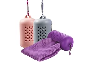 HADAVAKA Gym Towels, Cooling Towel Soft Microfiber, Quick Dry Cooling Towels, Summer Ice Silk Cooling Sports Towel Outdoor Fitness Ice Cool Towel, for Golf, Gym, Yoga, Camping