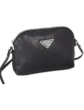 Damen Schultertasche Umhängetasche XS Handtasche langer Schulterriemen 3820
