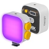 Herigo HR-PH002 RGB Mini LED Video Işığı Type-C Şarjlı Ekranlı 2000mAh