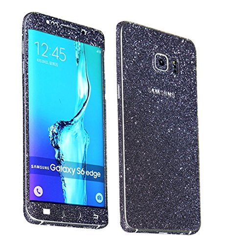 Heartly Sparking Bling Glitter Crystal Diamond Protective Film Whole Body Phone Skin Sticker For Samsung Galaxy S6 Edge+ Plus - Greyish Black RS.349 (73.00% Off) - Amazon