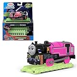 Conecte la pista que brilla en la oscuridad incluida a otros conjuntos de trenes TrackMaster y otros artículos que brillan en la oscuridad, como el cubo de pista brillante o la estación Hyper Glow (se vende por separado y sujeto a disponibilidad).