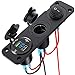 Price comparison product image [Upgraded Version] Dual QC3.0 Cigarette Lighter Socket Splitter, CHGeek 250W Waterproof 12V Dual USB Charger Power Adapter Outlet with Aluminum Dual USB Ports and LED Display for Car Boat Marine, etc.