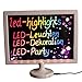 Produktbild LED-Highlights Deko Schreibtafel Leuchtschild 32 x 28 cm Led Rahmen weiß Leuchttafel Werbeschild 8 Neon Stifte Buchstaben bunt beschreibbar
