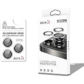 ZORE Apple İle Uyumlu iPhone 16 Pro iPhone 16 Pro Max CL-12 Premium Safir Parmak İzi Bırakmayan Anti-Reflective Kamera Lens K