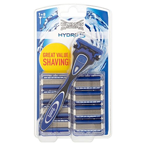 Wilkinson Sword Hydro 5 Razor with 9 Blade Refills