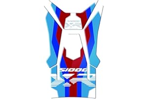 YLHKYJS Paraserbatoio Moto Gas Rilievo Carro Armato Protezione Decalcomanie per B-M-W S1000XR S1000 XR 2020 2021 2022 in Fibra di Carbonio Serbatoio Carburante di Protezione (Color : D)