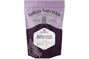‎INDIGO HERBS Indigo Herbs Bio Gluten-frei Haferflocken - Fein 1kg