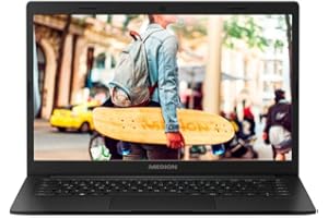 MEDION E4253 (14 Zoll) Full HD Notebook (Intel Pentium N5000, 4GB DDR4 RAM, 64 GB Flash-Speicher, WLAN, Bluetooth, Win 10 Hom