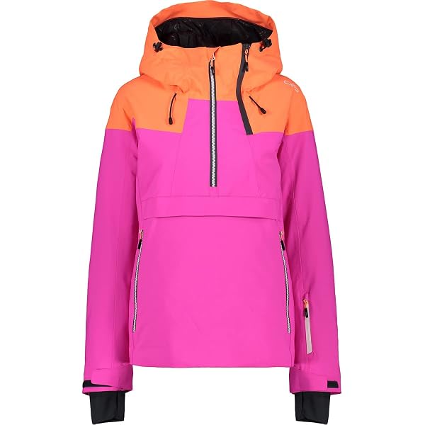Veste CMP Femme - Imperméable, Coupe-vent - Technique Et Légère - Idéale Randonnée