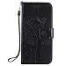 Produktbild Nancen Tasche Hülle für HTC One M9 (5 Zoll) Flip Schutzhülle Zubehör Lederhülle mit Silikon Back Cover PU Leder Handytasche im Bookstyle Stand Funktion Kartenfächer Magnet Etui Schale