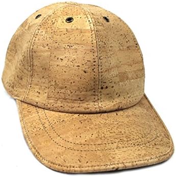 Dux Cork Vegan Cork Baseball Cap Eco-Friendly Genuine Portuguese Premium Cork Fabric 100% Quality Guarantee