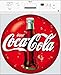 Produktbild Stickersnews-Aufkleber Coca Cola spülmaschinenfest, Größe 60 x 60 cm