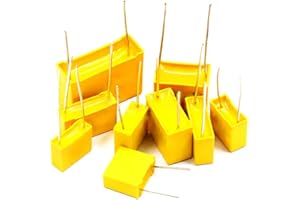 EZQNIRK 10pcs 275v AC X2 Série Polypropylène Film Condensateur,0.01UF 10mm