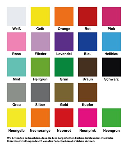 kleb-drauf® – 13 Pfoten / Schwarz – matt – Aufkleber zur Dekoration von Wänden, Glas, Fliesen und allen anderen glatten Oberflächen im Innenbereich; aus 19 Farben wählbar; in matt oder glänzend - 4