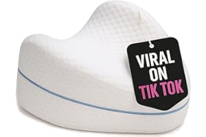 Contour Legacy Leg & Knee Foam Support Pillow - Soothing Pain Relief for Sciatica, Back, Hips, Knees, Joints - As Seen on TV