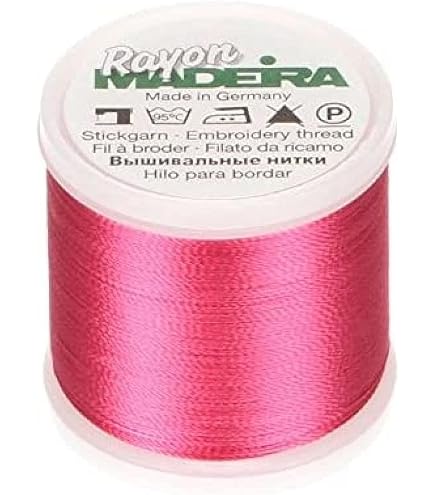 Fil à Coudre élastique Guetermann Maraflex | 150m Rose Foncé | Pour Tissus Stretch Et Jersey