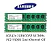 Produktbild Samsung 4GB Dual-Channel KIT (2x 2GB) DDR2 667Mhz PC2-5300 240pin Desktop Arbeitsspeicher RAM Memory 3rd DIMM