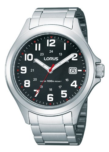 Lorus Herren-Armbanduhr Analog Edelstahl RXH01IX9 Lorus Herren-Armbanduhr Analog Edelstahl RXH01IX9