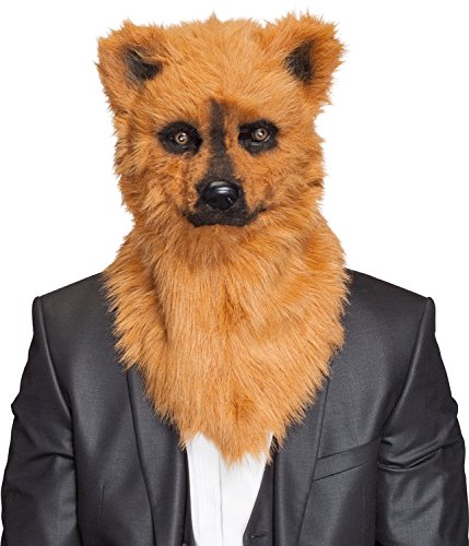 Preisvergleich Produktbild Fasching Maske Bär mit Lichteffekt