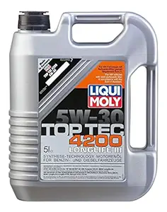 Liqui Moly (2011) Top Tec 4200 5W-30 Synthetic Car Motor Oil - 5 L Jug