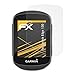 Produktbild atFoliX Panzerfolie kompatibel mit Garmin Edge 130 Schutzfolie, entspiegelnde und stoßdämpfende FX Folie (3X)