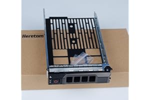 Heretom F238F 0F238F 3,5" HDD Tray Caddy Boîte de Disque Dur Palette Caddie Support pour Dell R310 R320 T320 T330 T420 R415 R510 R620 T630 R810 R820 R920 R410 R420 R720xd MD3400