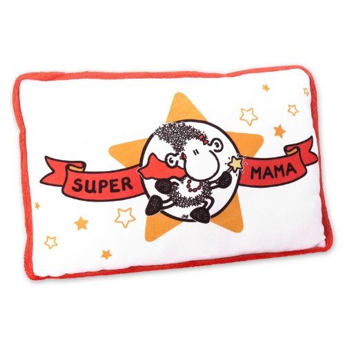Sheepworld Plüsch Kissen Supermama