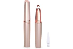TWINKLE FORCE Augenbrauenrasierer für Frauen, Augenbrauen Trimmer, Gesichtshaarentferner, Schmerzlos mit eingebautem LED-Licht