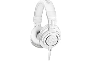 Audio-Technica M50xWH Profesjonalne Słuchawki Monitorowe Biały