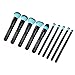 RUIMIO 10-Piece Makeup Brush Set Beauty Synthetic Brushes Kit For Makeup Application, Blending, Highlighting, Contouring All Types of Cosmetics