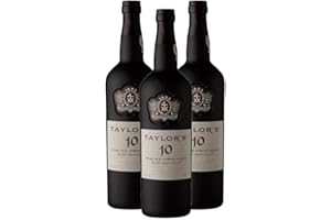3 Flaschen Taylor's Port Tawny 10 Years Old, Dessertwein, Portwein, 3 x 0,75 Liter