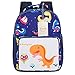 Produktbild Uworth Dinosaurier Kinderrucksack Kleinkind Kindergarten Junge Babyrucksack mit Leine Blau