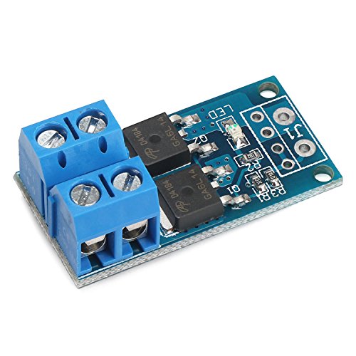 DROK® 400W High-Power-MOS-Feldeffekttransistor , DC 5-36V 15A Triggerschalter Treibermodul , PWM elektronischen Schalter Control Board, Drive Module ON-OFF-Controllerpanel - 5