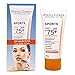 Price comparison product image June# Sun Care for Face SPF 75+ Protective & Moisturising, Sunscreen Concealer Waterproof Brightening Skin Sunscreen Long Lasting,50ml (White)