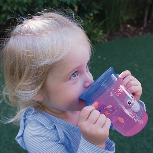 Nuby ID10410PURPLE Wonder Cup, 240 ml, Violett - 2