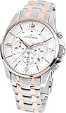 Jacques Lemans Herren-Armbanduhr Liverpool Analog Quarz Edelstahl beschichtet 1-1799I