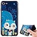 Produktbild Hülle für iPhone 7,Handyhülle für iPhone 8,Ultra Dünn Handyhülle,Leweiany 3D Kreativ Bunte Malerei Blaue Eichhörnchen Painted Matt Prägung Muster Ultra Dünn Soft TPU Silikon Gummi Schutzhülle Kratzfeste und Scratch-Resistant Handytasche Schutz Handy Hülle Case Rückseite Handy Tasche Premium Shell Slim Etui Schale Bumper Case für Apple iPhone 7/8 4.7 Zoll Anti-Scratch Schutzhülle