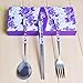 Produktbild OTHA 3pcs Set Gabeln Abendessen/Salat Edelstahl Stäbchen Chinesisch, Löffel, Gabel, eine Geschenkbox