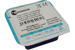 RASMACOR Pack 2 Unidades Floculante Gel monodosis | Limpiador y clarificador de Agua para Piscinas| Transparencia Total del Agua |