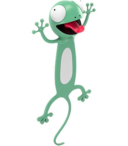 YETOOME 15 Pcs Cute Bookmark Paper Clips Cartoon Silicone Bookmarks With Colorful - View #9