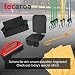 tecaroo Comfy Car Seat Cover in black | 2 Year Satisfaction Guarantee | baby car seat covers, non slip car seat cover, car seat protector