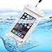 Price comparison product image Aventus (White) HTC U Ultra Universal Durable Underwater Dry Bag, Touch Responsive Transparent Windows, Watertight Sealed System Pouch