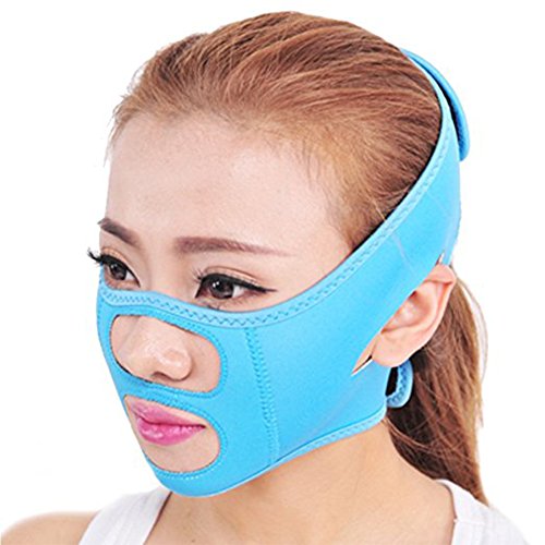 Surker Facial Care Face Slimming Chin Cheek Mask Lift V Face Line Belt Strap Face Slim Mask